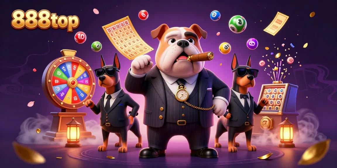Engage with exciting games on 888top featuring dynamic lottery balls, prize wheels, and casino vibes.