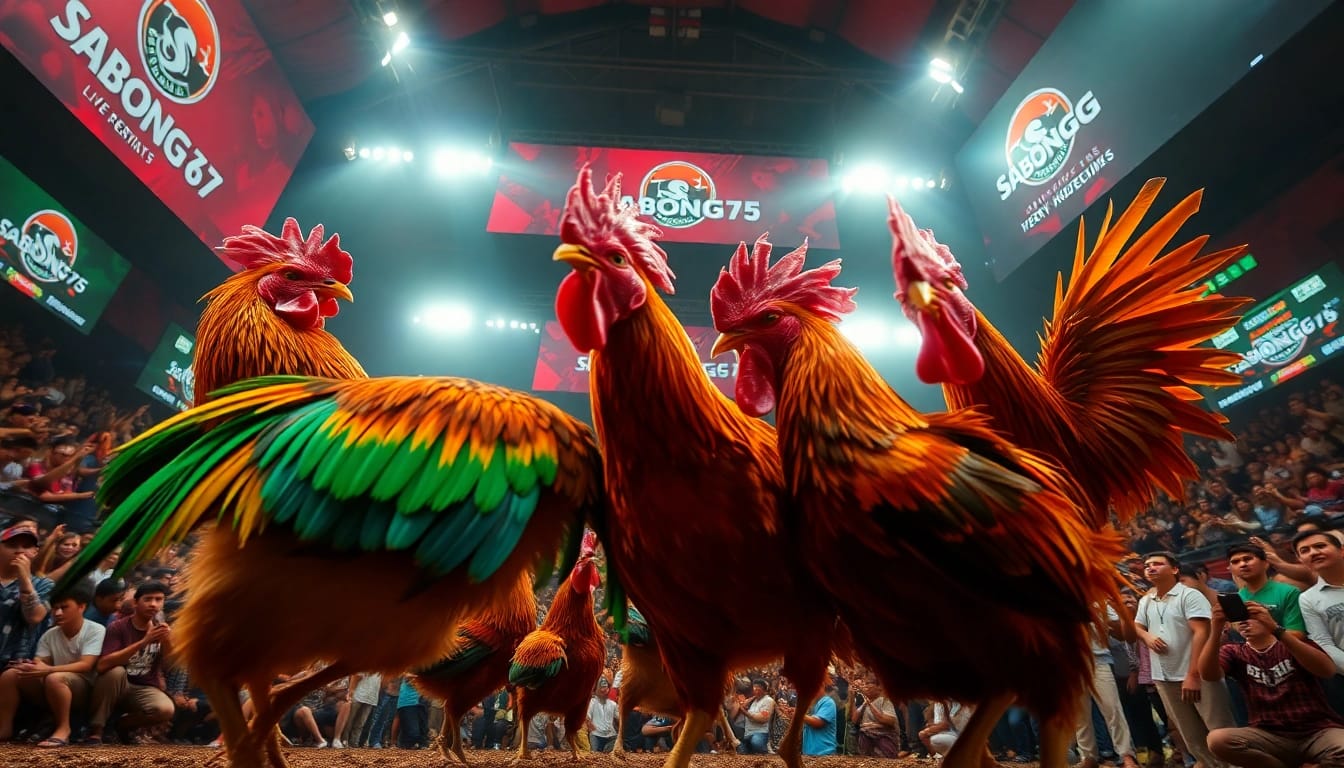 Experience live cockfighting excitement at sabong67.ac with thrilling matches and vibrant crowds.