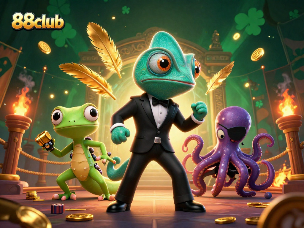 Experience thrilling moments with 88club's dynamic gaming action featuring secret agents and treasures