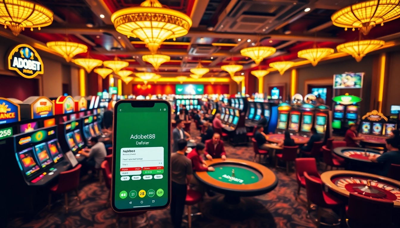 Experience seamless gaming with adobet88 daftar in a vibrant casino filled with excitement.