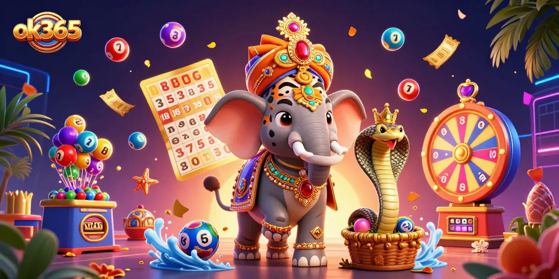 Experience exhilarating wins with ok365's vibrant lottery and gaming illustrations.